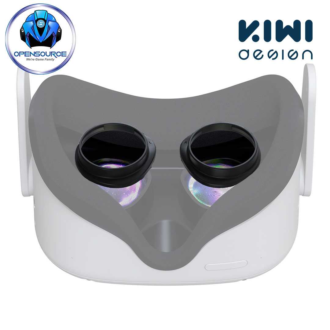 Lens Adapter for Oculus Quest 2 ( Original by Kiwi Design) กรอบเปล่าเพื่อตัดเลนส์สายตา LINE