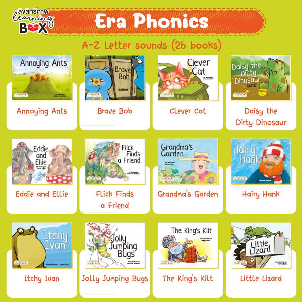 ชุดนิทานเสียงโฟนิค (Era Phonics AZ) LINE SHOPPING