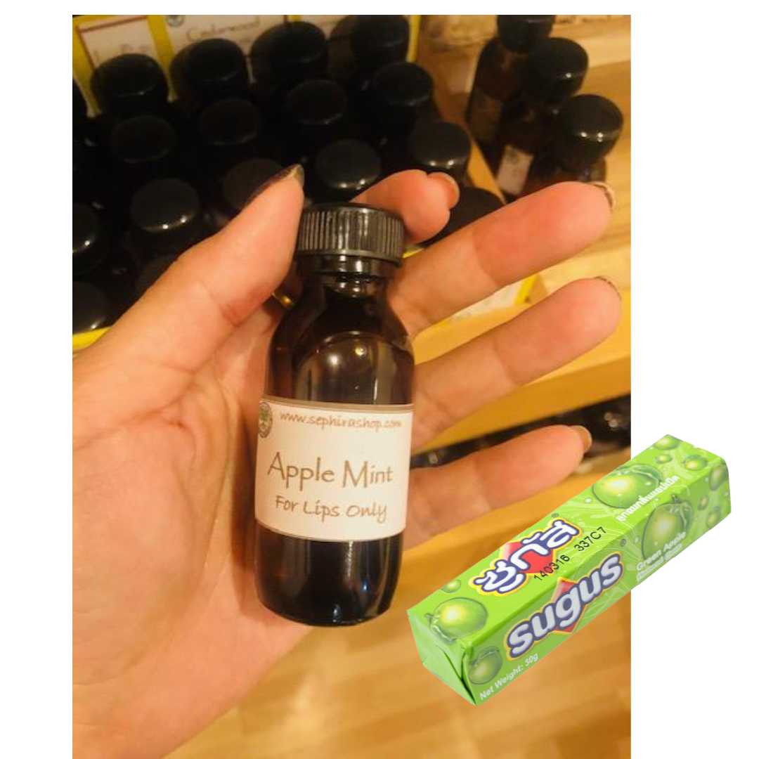 หัวน้ำหอมทำลิป กลิ่นแอปเปิ้ลมิ้นท์ Apple Mint Flavor oil ทำLipbalm สเปร