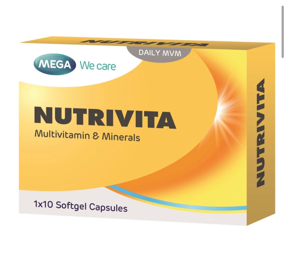 MEGA Nutrivita daily 10 softgel capsules | LINE SHOPPING