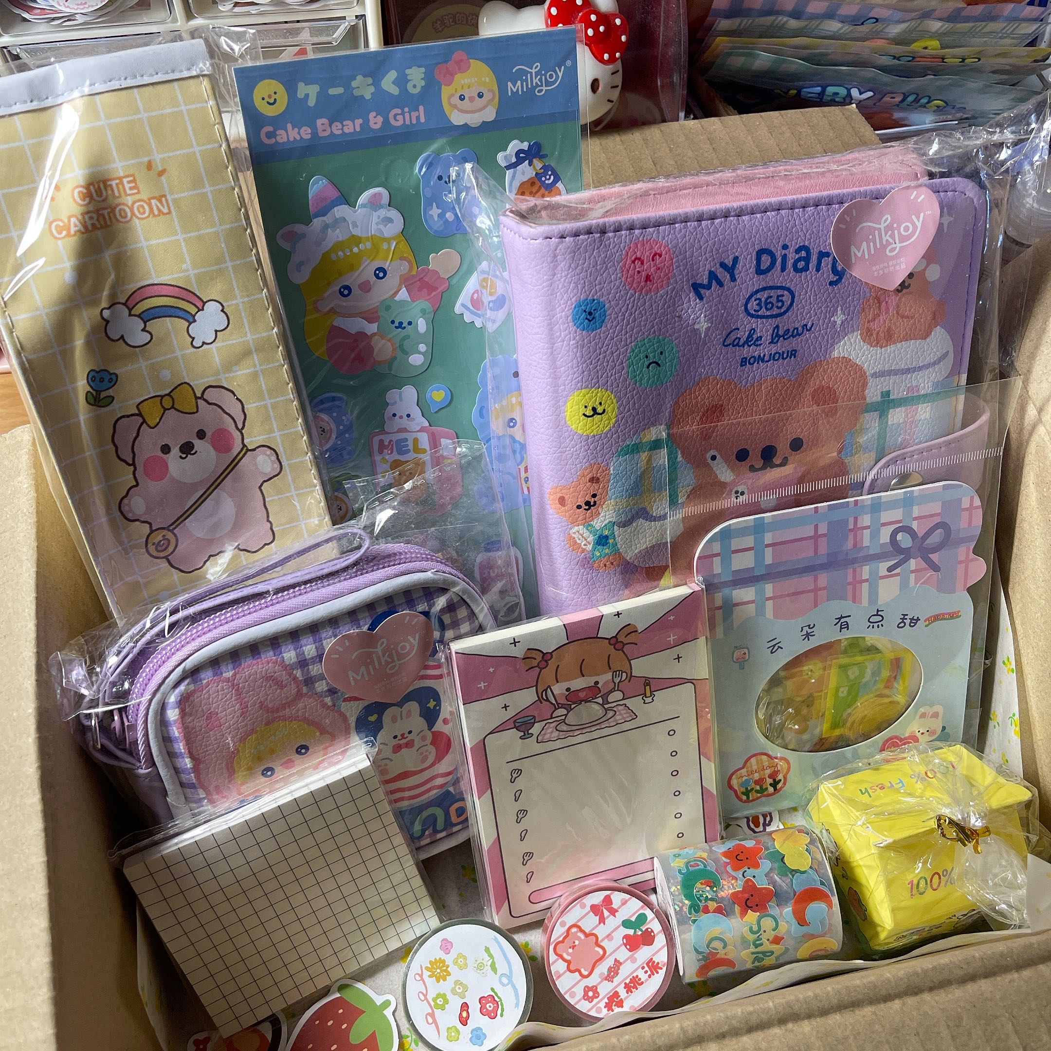 Lucky stationery box LINE SHOPPING