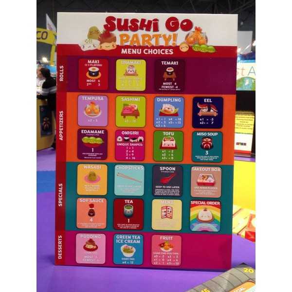Sushi Go Party! Board Game | LINE SHOPPING