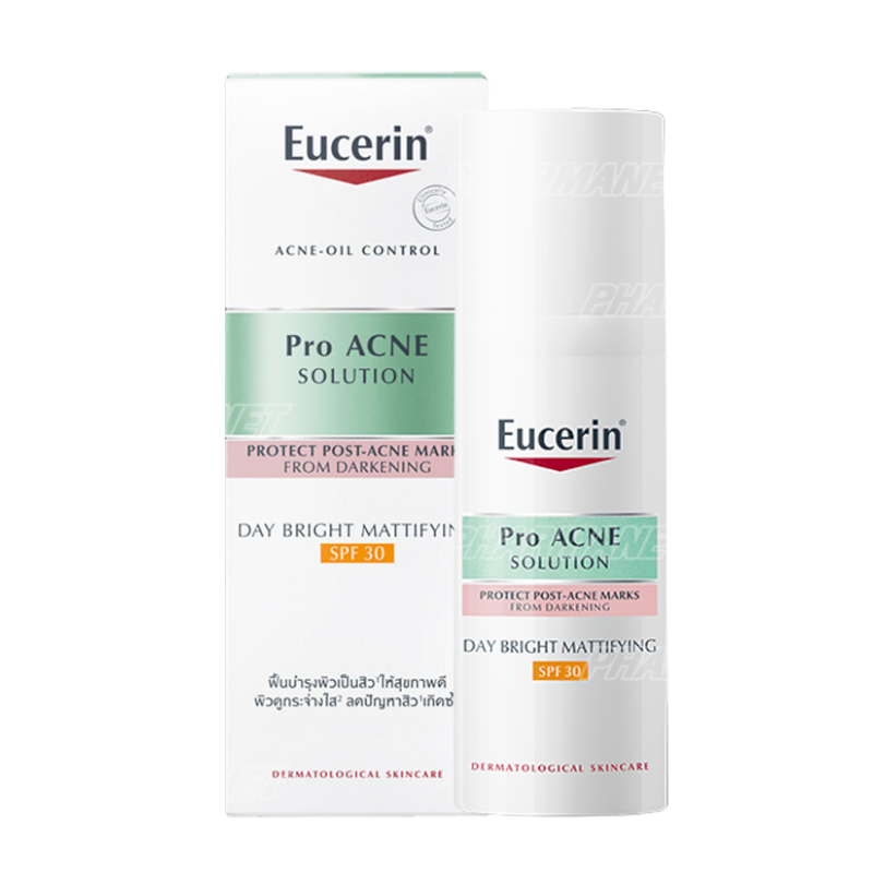 EUCERIN PRO ACNE SOLUTION DAY BRIGHT MATTIFYING SPF30 50ML LINE SHOPPING