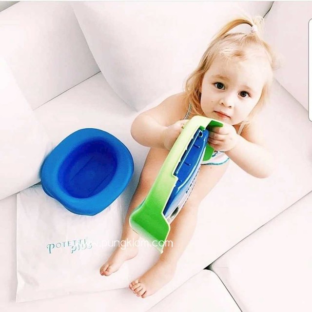 Potette Plus Reusable Liner แผ่นซิลิโคนรองนั่ง LINE SHOPPING