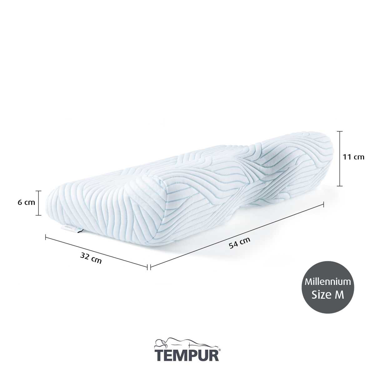 TEMPUR® Millennium Pillow with SmartCool Technology™ M LINE SHOPPING