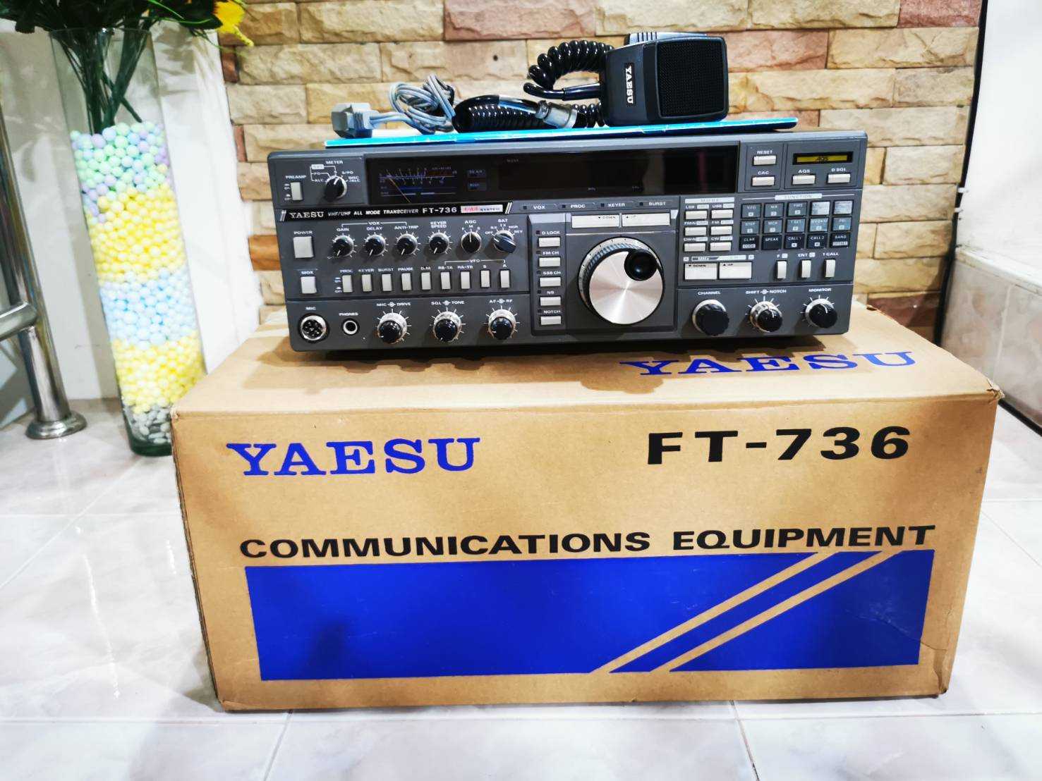 YAESU FT-736 นำเข้าฯ ยกกล่อง | LINE SHOPPING
