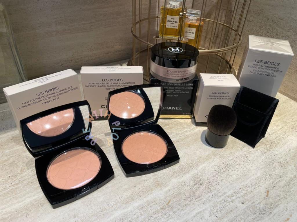 chanel les beiges healthy glow oversize powder