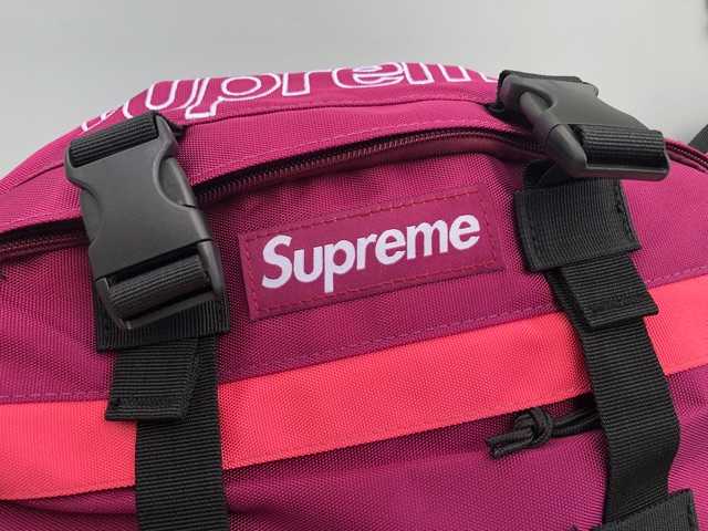 Supreme waist hot sale bag magenta