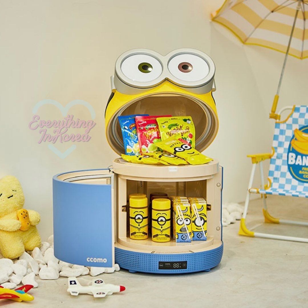 (พร้อมส่ง) New in🔥 Minion Mini Refrigerator CCOMO | LINE SHOPPING