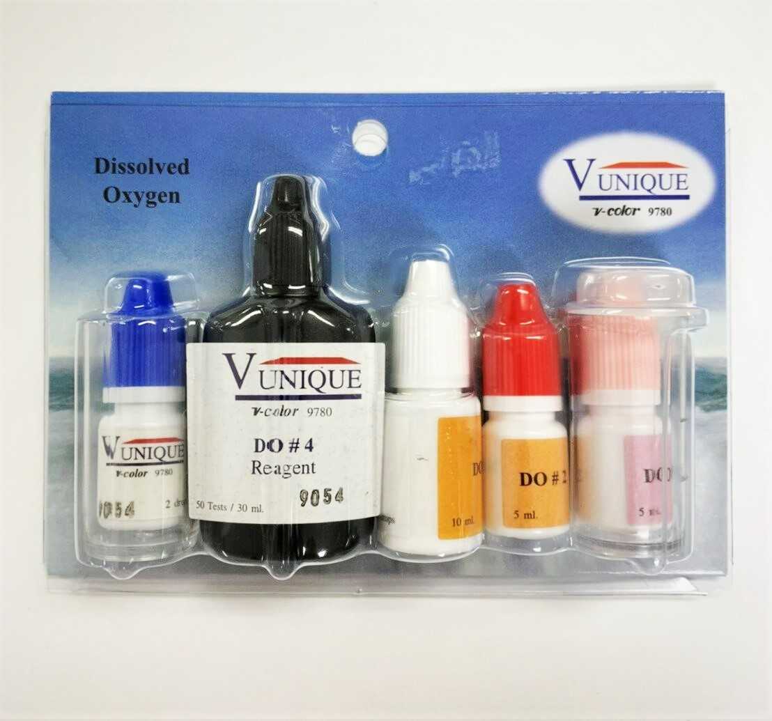 ชุดทดสอบออกซิเจนในน้ำ Dissolved Oxygen test kit ยี่ห้อ Vunique รุ่น v
