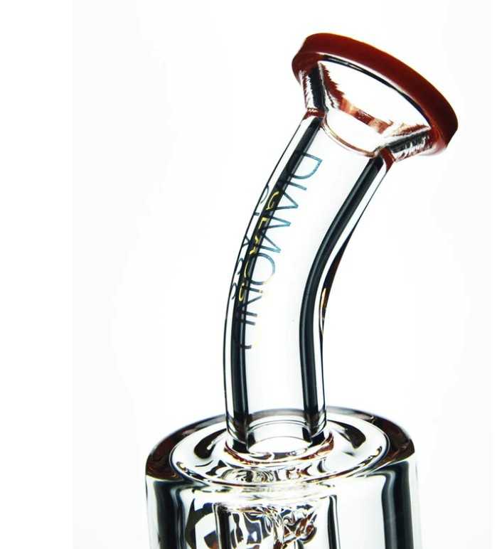12″ Double Matrix Dab Rig By Diamond Glass #บ้องกัญชา #บ้องแก้ว เกรดพรี ...