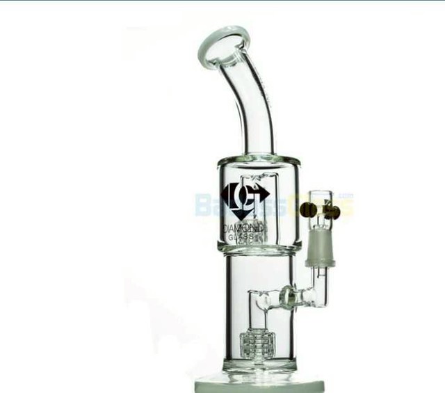 12″ Double Matrix Dab Rig By Diamond Glass #บ้องกัญชา #บ้องแก้ว เกรดพรี ...