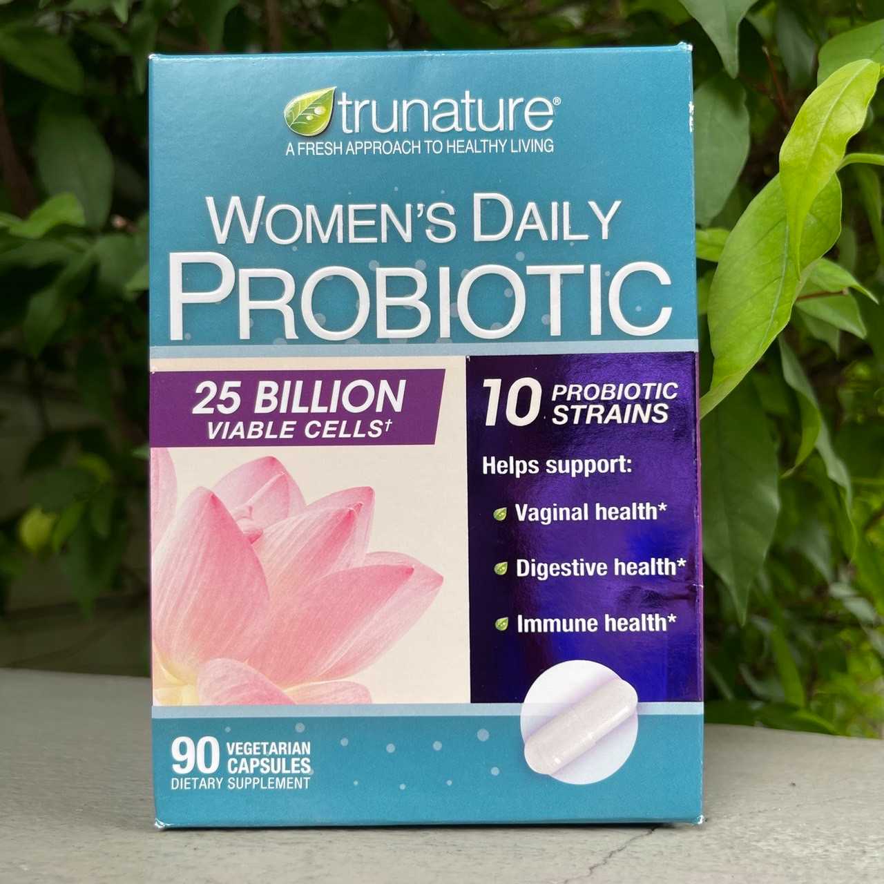 Trunature Women's Daily Probiotic, 90 Vegetarian Capsules LINE SHOPPING