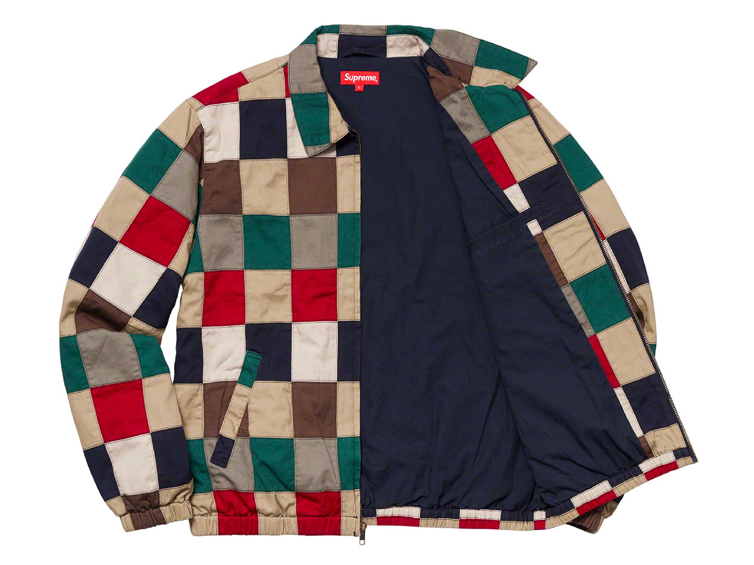 Supreme Patchwork Harrington Jacket (MULTICOLOR) | LINE SHOPPING
