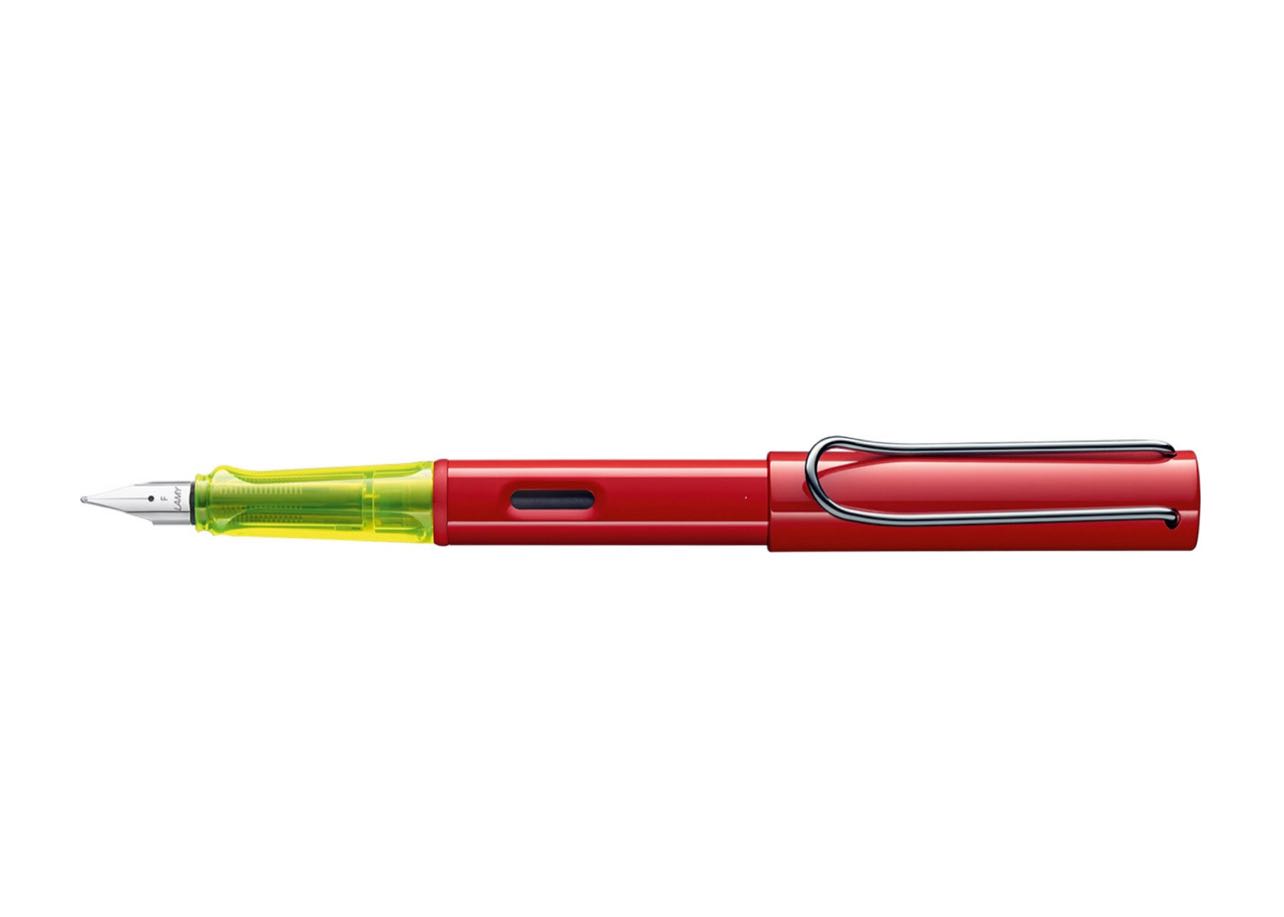 LAMY Alstar Glossy Red Fountain Pen set with Notebook Limited 2022