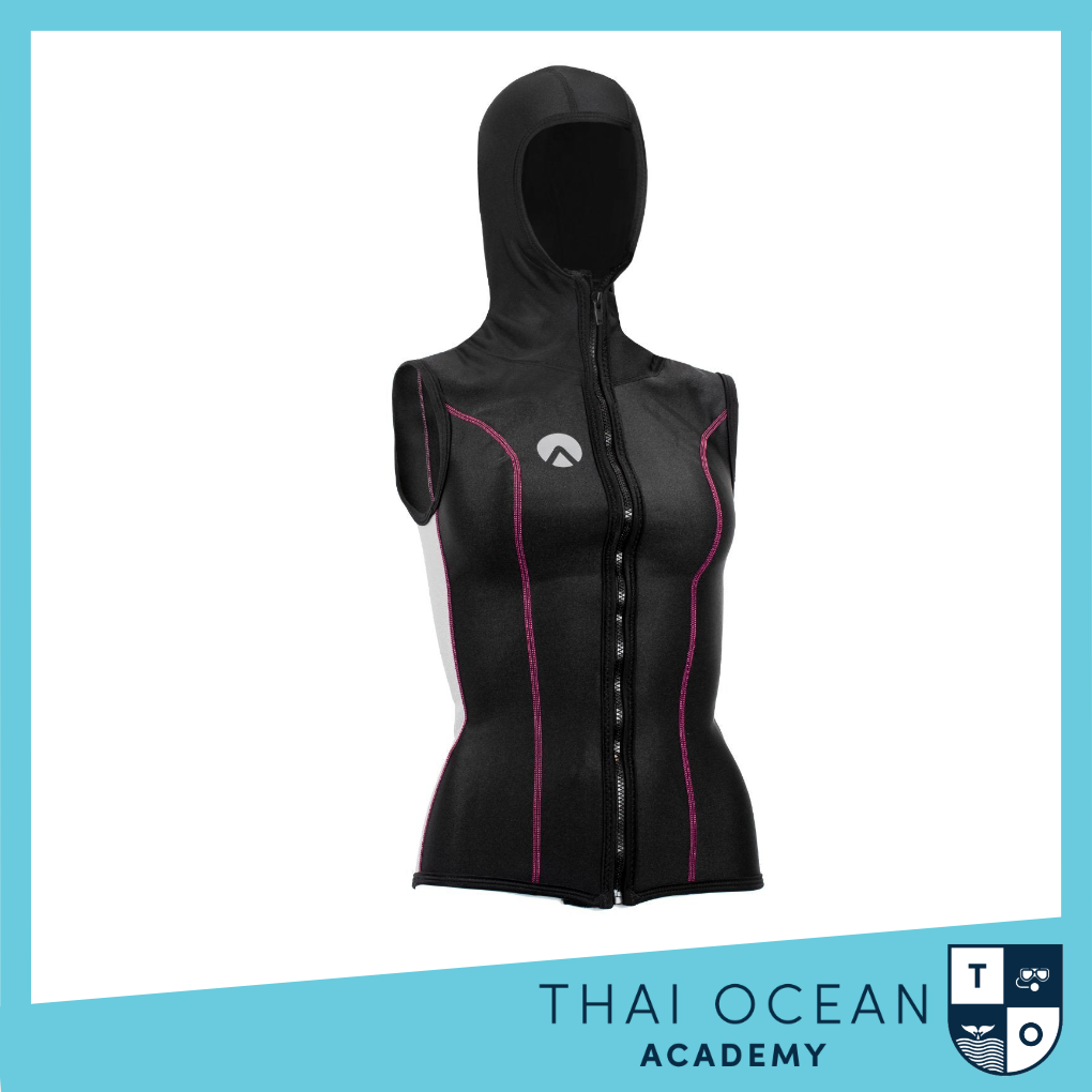 Sharkskin Chillproof Vest With Hood Full Zip Female LINE SHOPPING