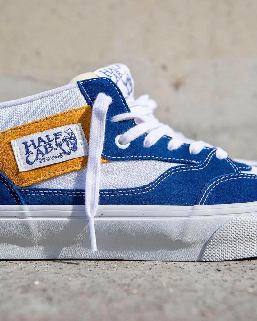 𝐕𝐚𝐧𝐬 𝐇𝐚𝐥𝐟 𝐂𝐚𝐛 ’𝟗𝟐 𝐀𝐭𝐡𝐥𝐞𝐭𝐢𝐜 𝐁𝐥𝐮𝐞/𝐘𝐞𝐥𝐥𝐨𝐰 LINE SHOPPING