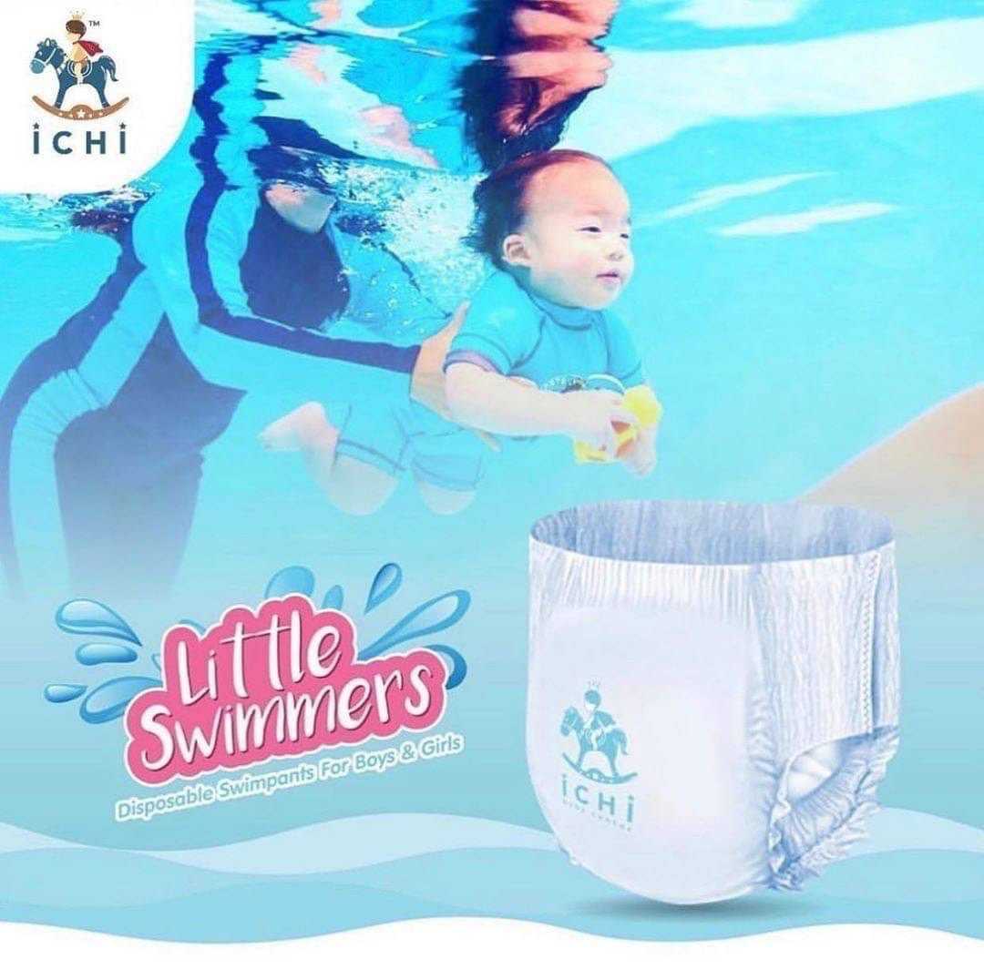 iCHi Swimming Diapers ผ้าอ้อมสำหรับว่ายน้ำสำหรับเด็ก ไซส์ XL แพ็ค 6