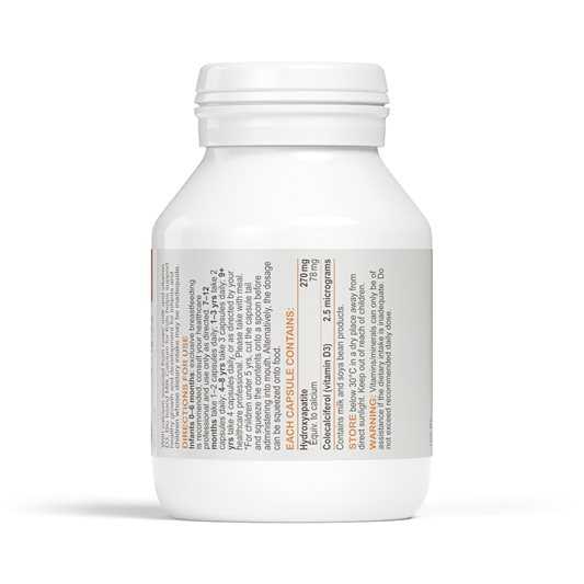 Bio Island Milk Calcium 90 capsules เสริมความสูงและความแข็งแรงของฟันและ