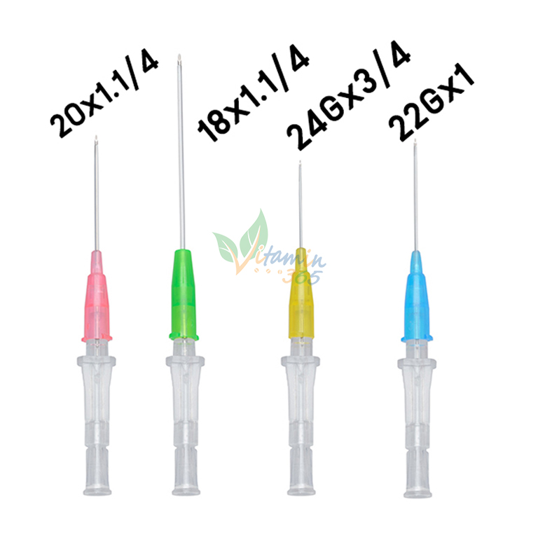 Nipro IV Catheter เข็มเปิดเส้น เข็มให้น้ำเกลือ กล่อง50ชิ้นมีหลายขนาด