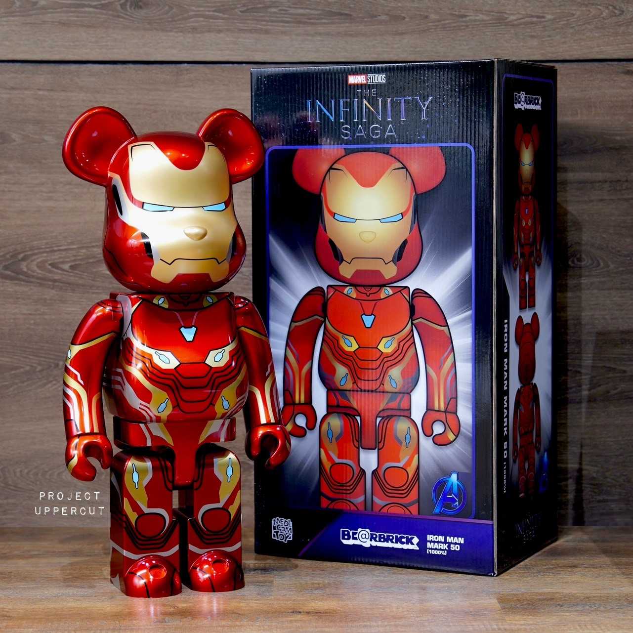 新品 未開封 1000% BE@RBRICK IRON MAN MARK 50購入後はクローゼットで保管