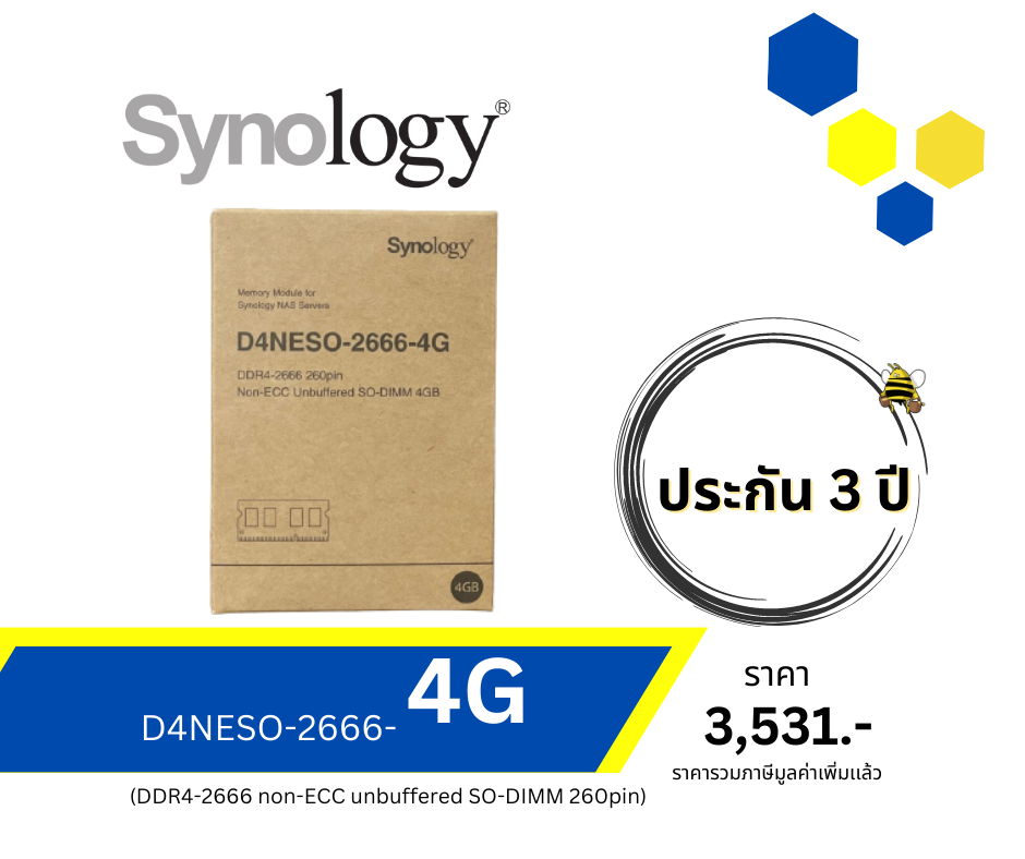 RAM Synology D4NESO-2666-4G | Hà Phương