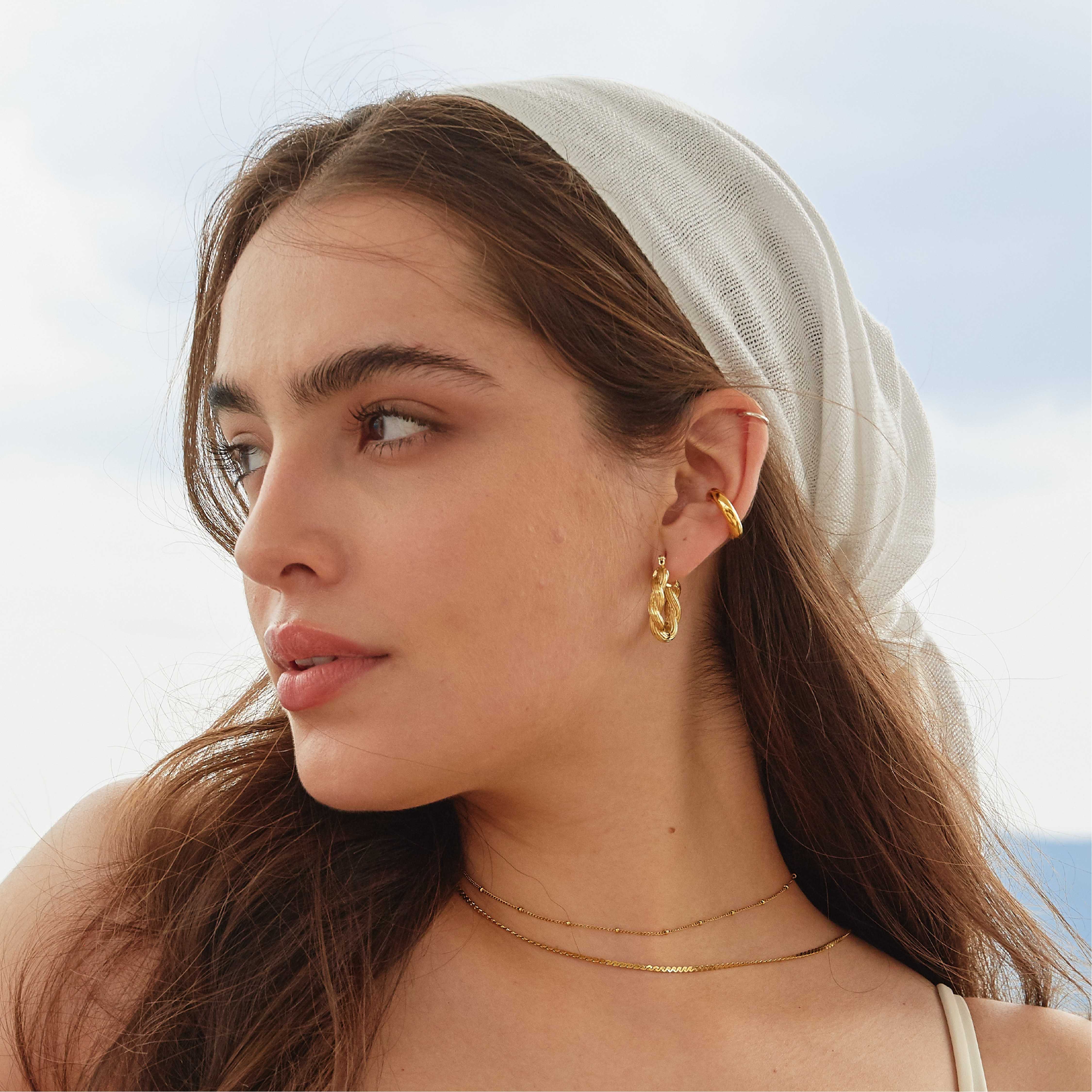 Venus Rope Twist Earring LINE SHOPPING