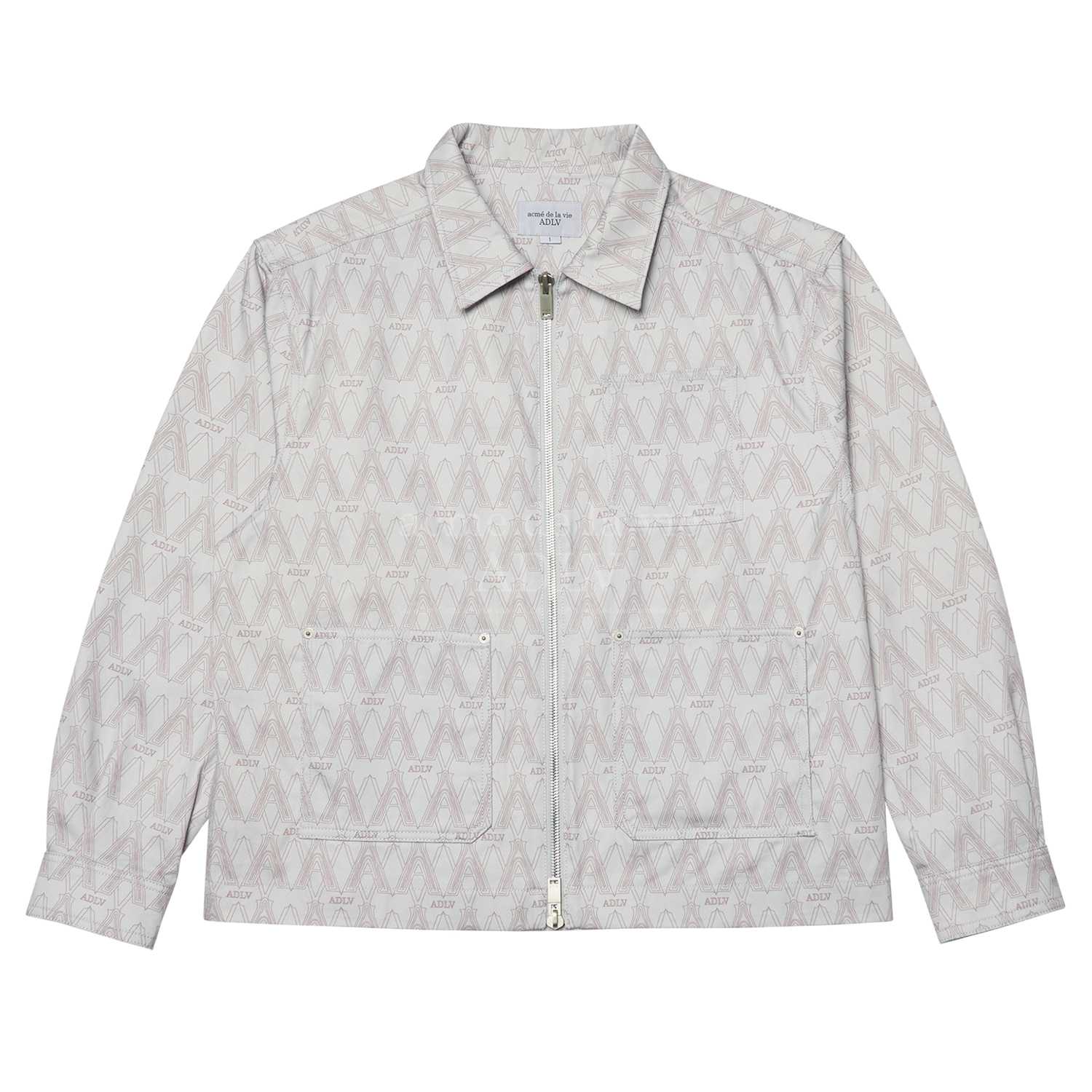 [PRE-ORDER] ADLV A LOGO MONOGRAM PATTERN WOVEN JACKET | LINE SHOPPING