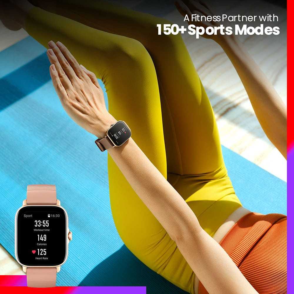 Amazfit gts smartwatch fitness on sale tracker