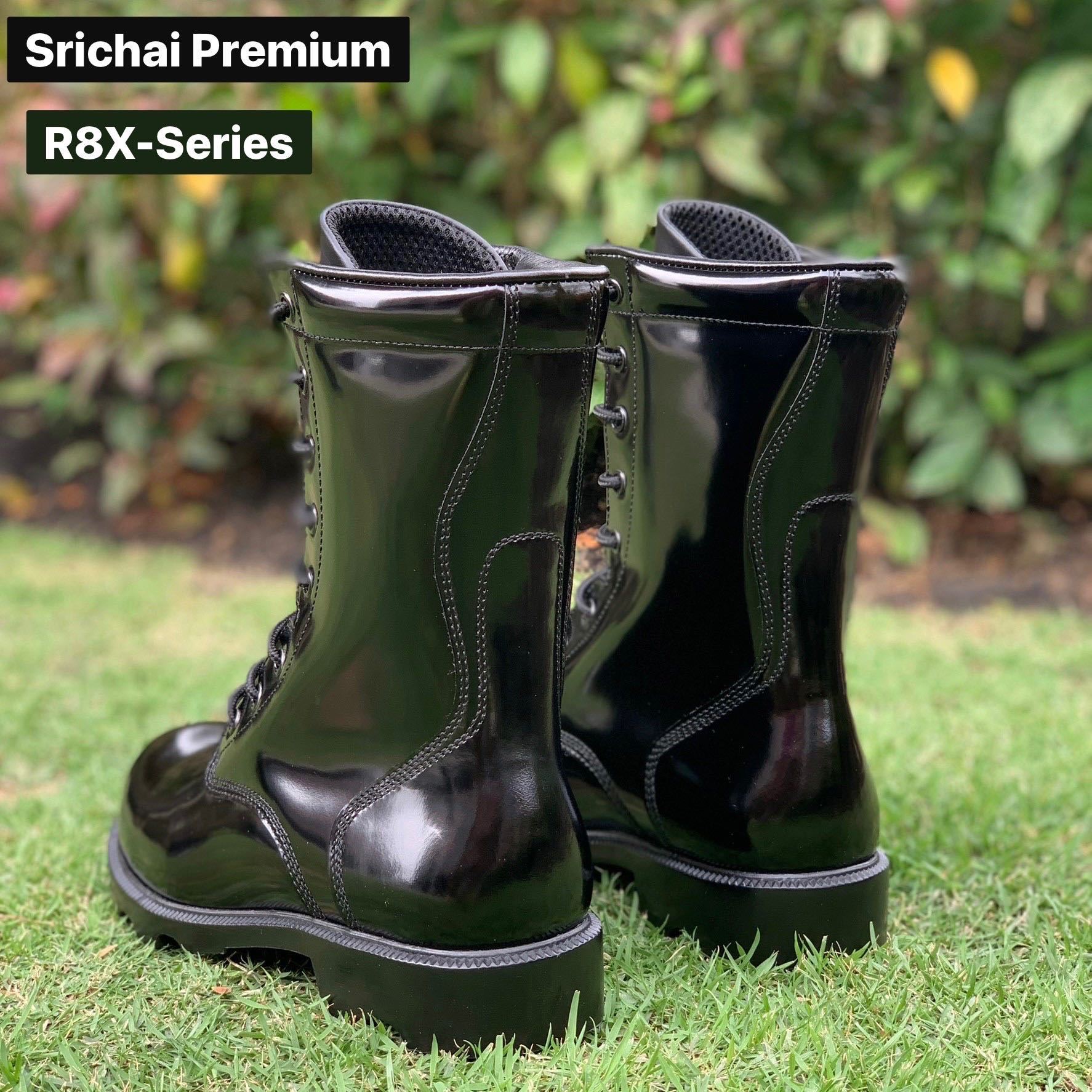 ค3. ️คอมแบท รุ่น R8X-Series พื้นยางโรเสิท หนังขัดพรีเมี่ยม | LINE SHOPPING