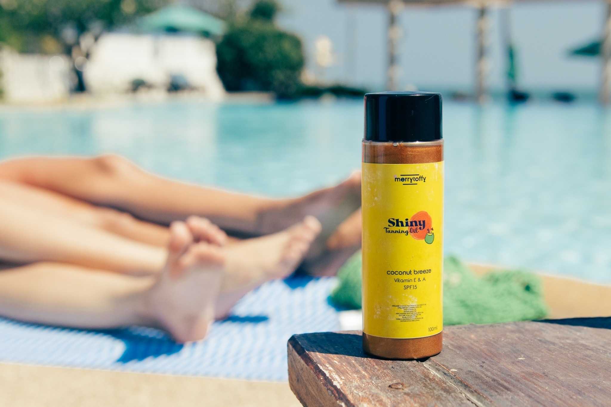 Shiny Tanning Oil (Reefsafe Oceanfriendly) LINE SHOPPING