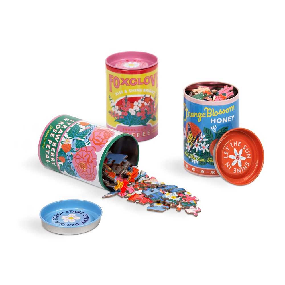Ever Upward Set of 3 Puzzles in Tins Galison LINE SHOPPING