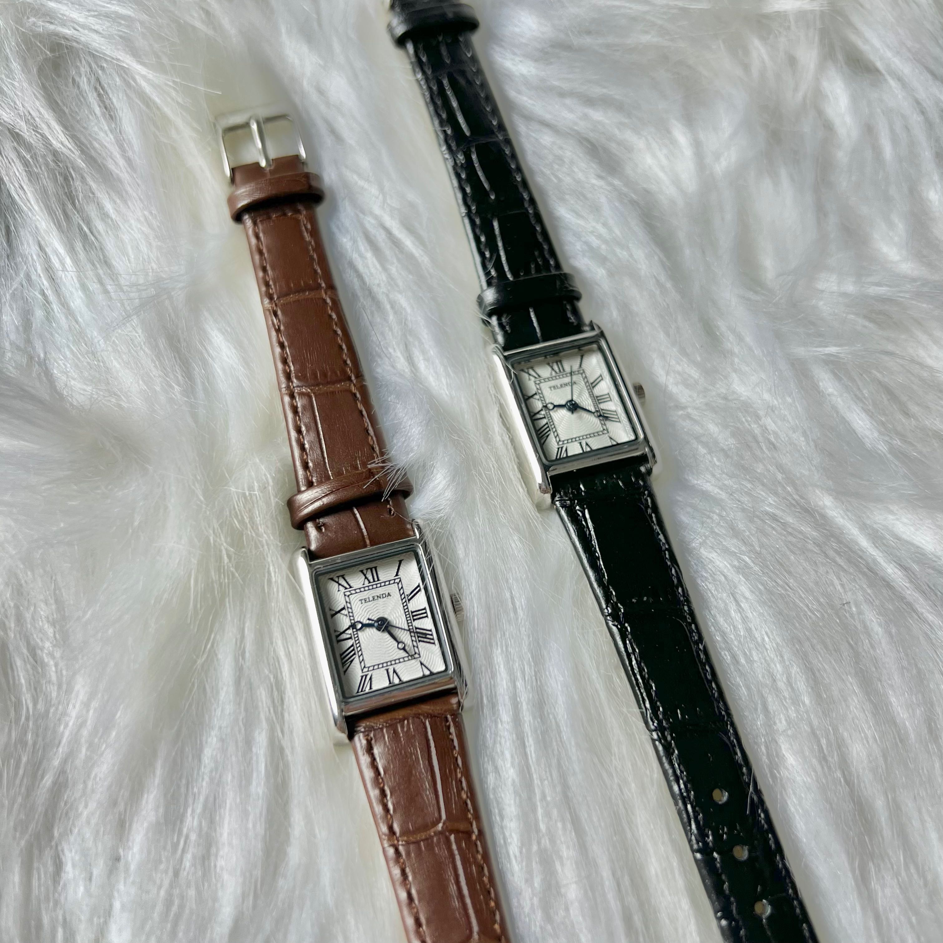 Custom Elegance Leather 20 mm Watch Wristband W19001L2_K0031904 main image 0
