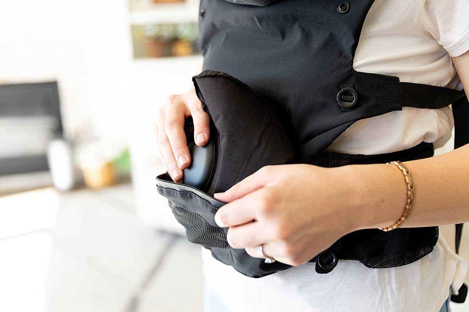 Miamily Baby Carrier Hipster Air Black LINE SHOPPING