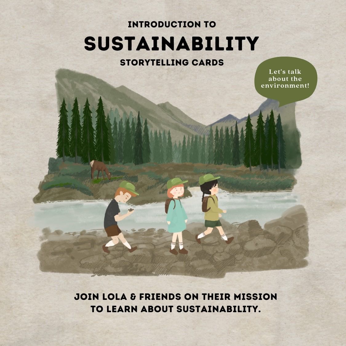 SUSTAINABILITY STORYTELLING CARDS 🌏 | LINE SHOPPING