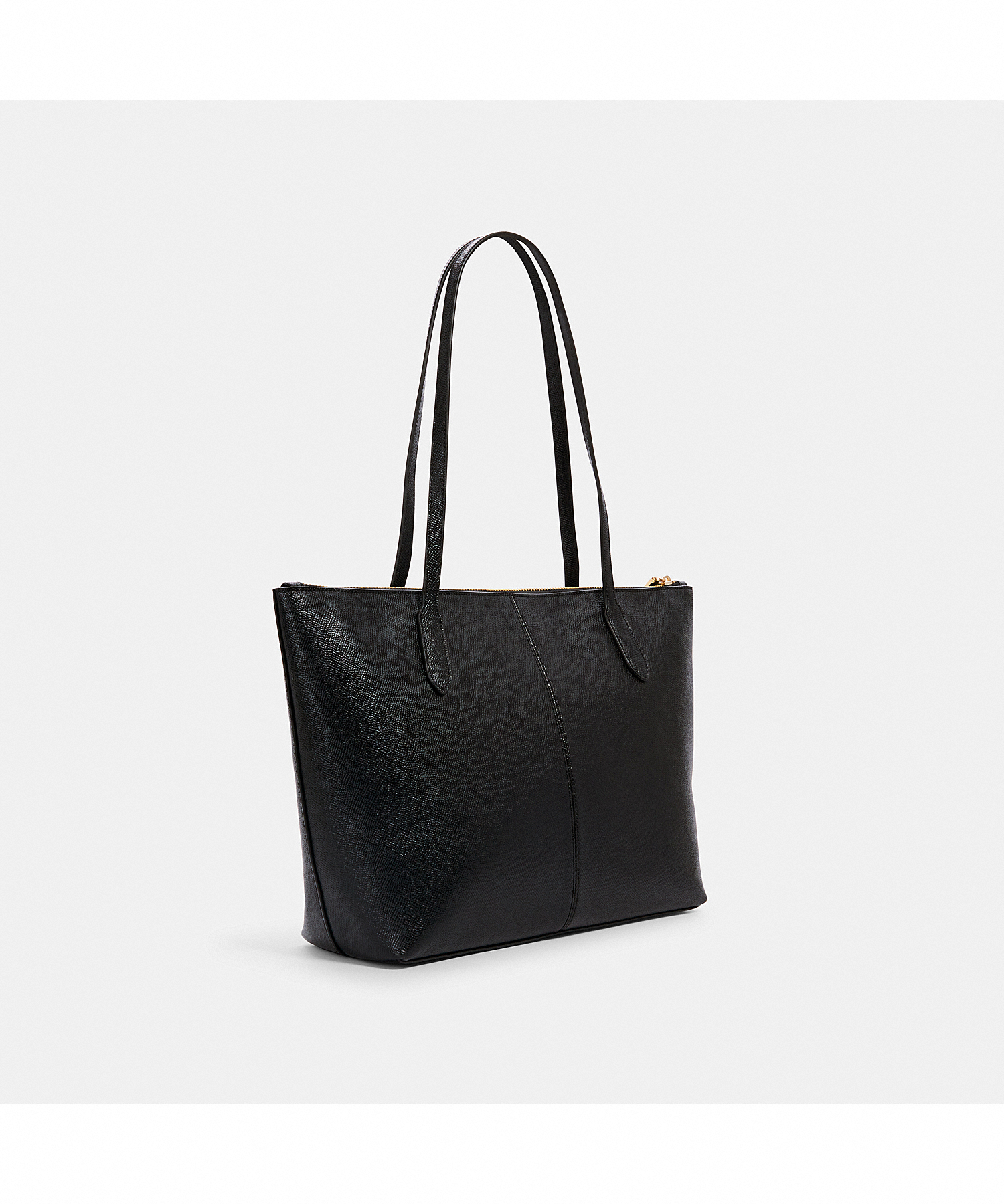 COACH ZIP TOP TOTE 4454 IMBLK LINE SHOPPING