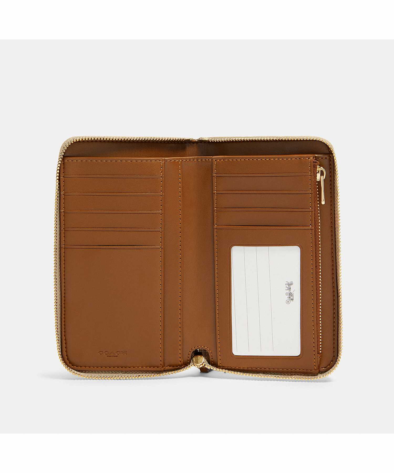 COACH MEDIUM ID ZIP WALLET IN SIGNATURE CANVAS 88913 IMDQC LINE SHOPPING