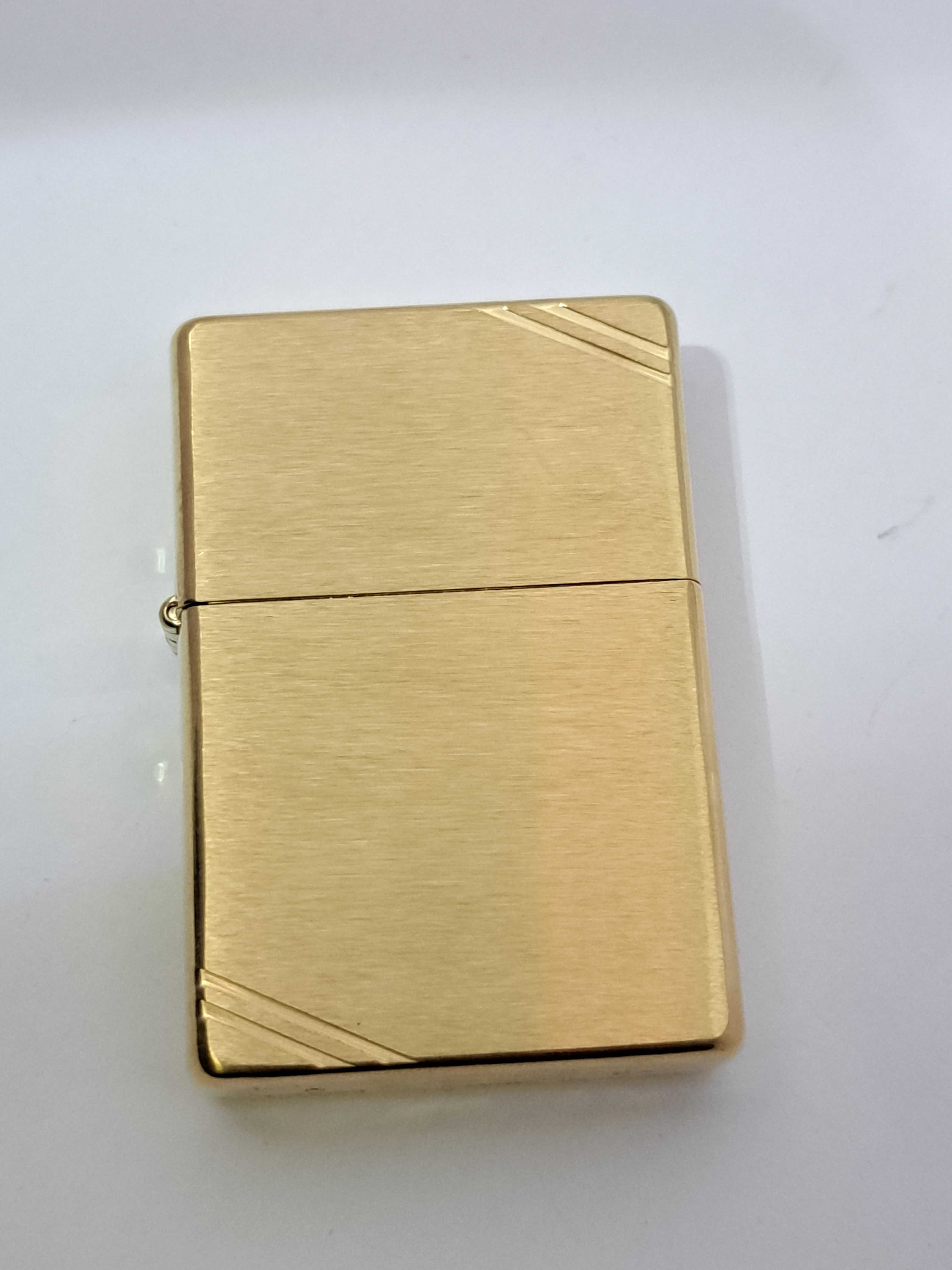 Zippo 240 Vintage Slashes Brass Brushed LINE SHOPPING