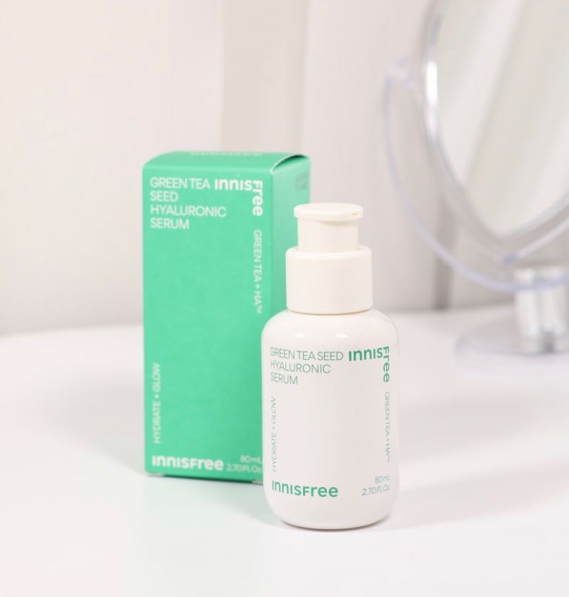 Innisfree Green Tea Seed Hyaluronic Serum 80ml (สูตรใหม่ 2023) LINE