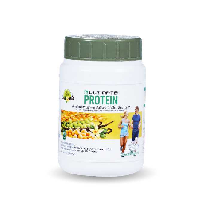 Ultimate Protein ผลิตภัณฑ์เสริมอาหารโปรตีน กลิ่นวานิลา 200 กรัม 4 ...