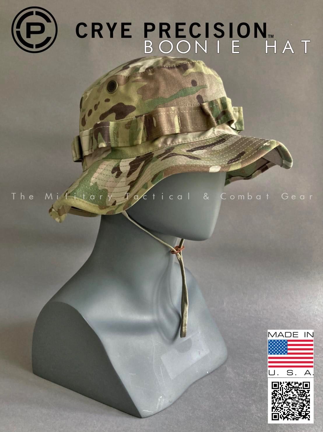 หมวกปีกรอบของ Crye Precision USA🇺🇸 รุ่น Boonie Hat | LINE SHOPPING