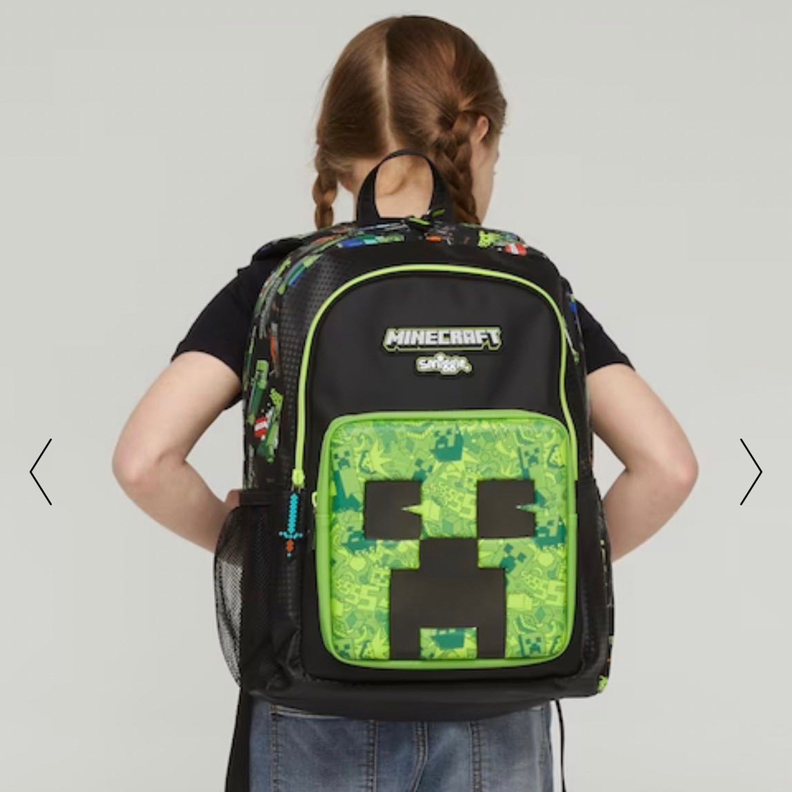Smiggle Minecraft Backpack 16” กระเป๋าเป้ มายคราฟ 16 นิ้ว LINE SHOPPING