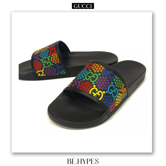 GUCCI GG Psychedelic Slide LINE SHOPPING