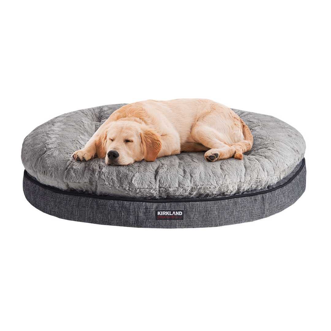 Kirkland round dog store bed