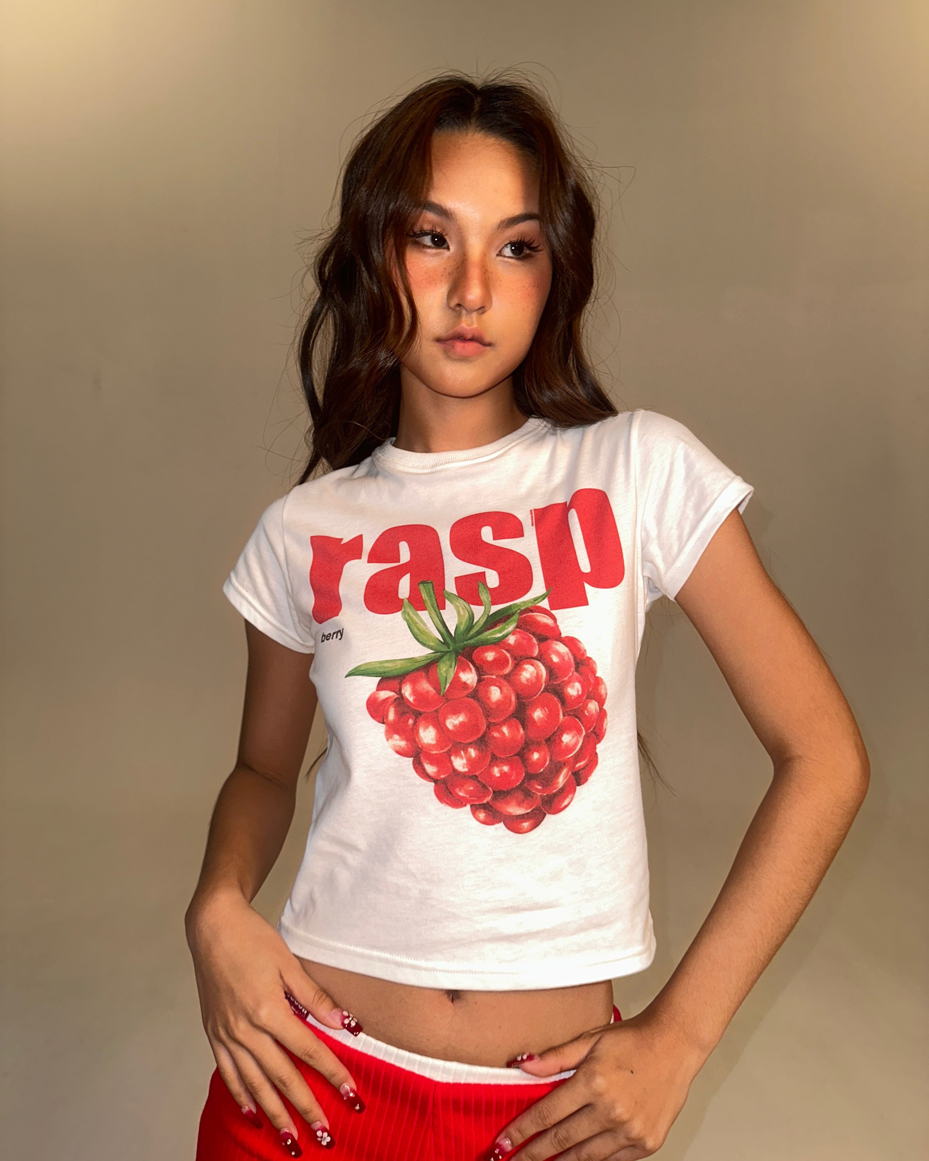 RASPBERRY soft baby tee (เติมสินค้า 20 มี.ค) LINE SHOPPING