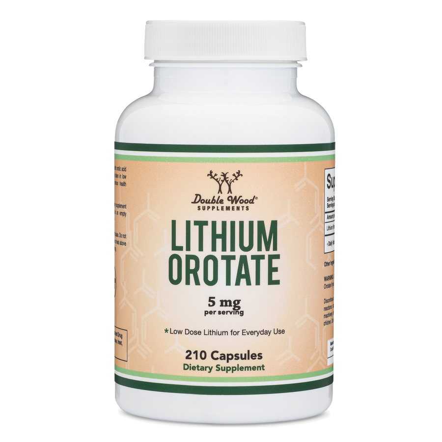 PREORDER Lithium Orotate DOUBLE WOOD SUPPLEMENTS LINE SHOPPING