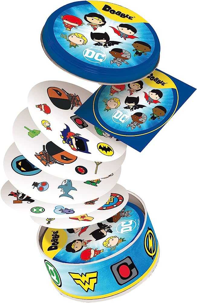 Dobble DC Universe Comics Board Game LINE SHOPPING