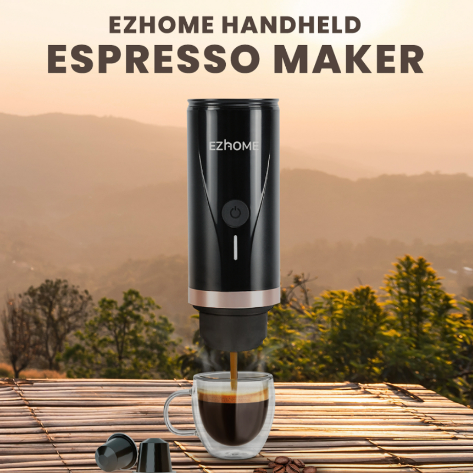EZHome Handheld Espresso Maker Pro EL07 LINE SHOPPING