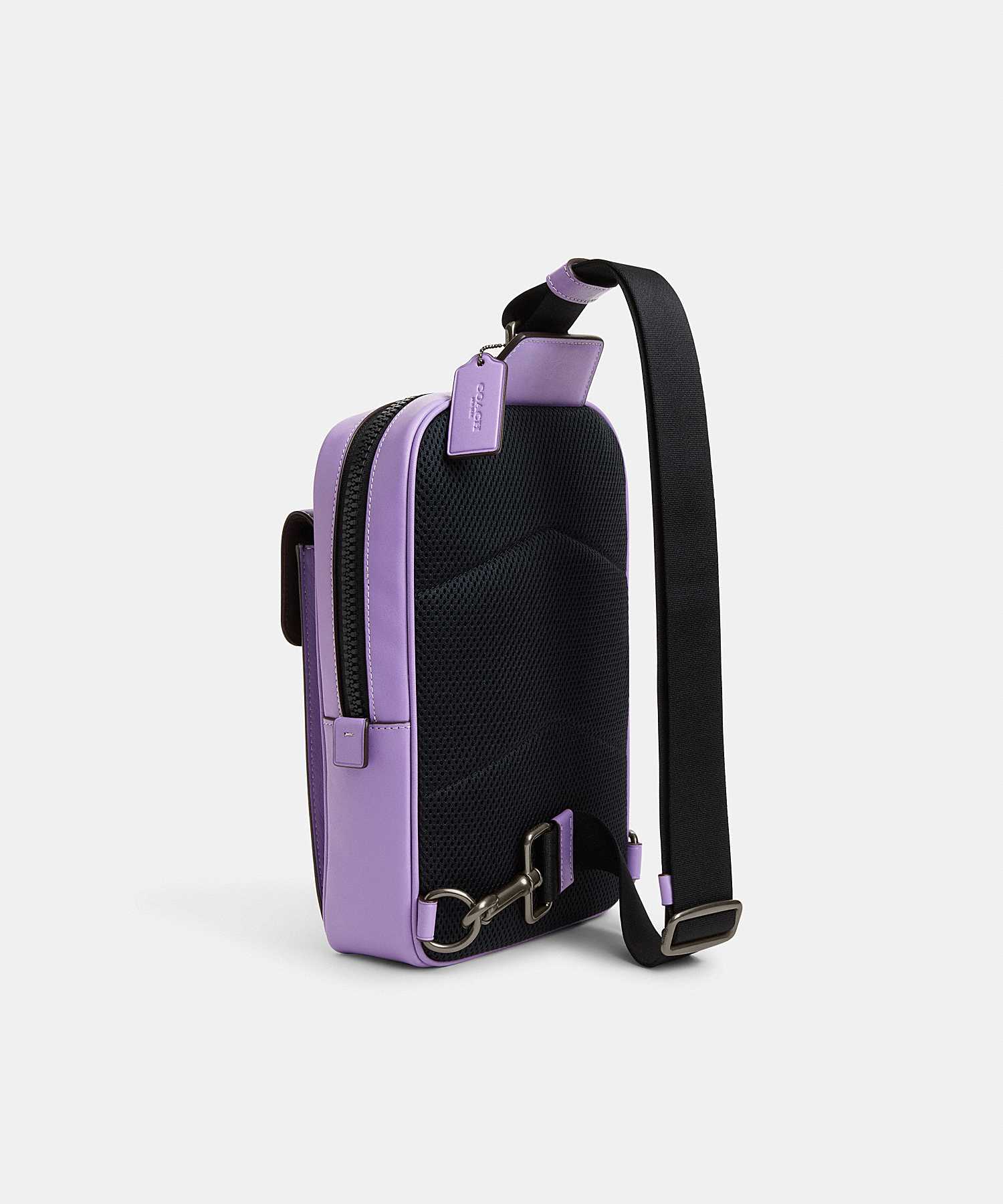 COACH TRACK PACK IN COLORBLOCK SIGNATURE CANVAS CL432 QBW1R LINE SHOPPING