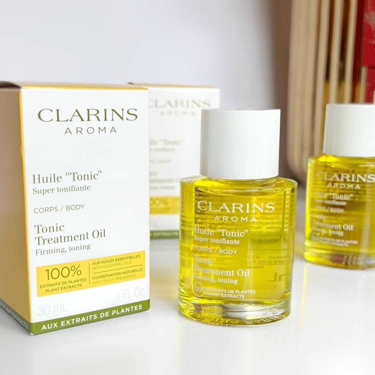 Clarins Huile Tonic Body Treatment Oil 30 ml. LINE SHOPPING